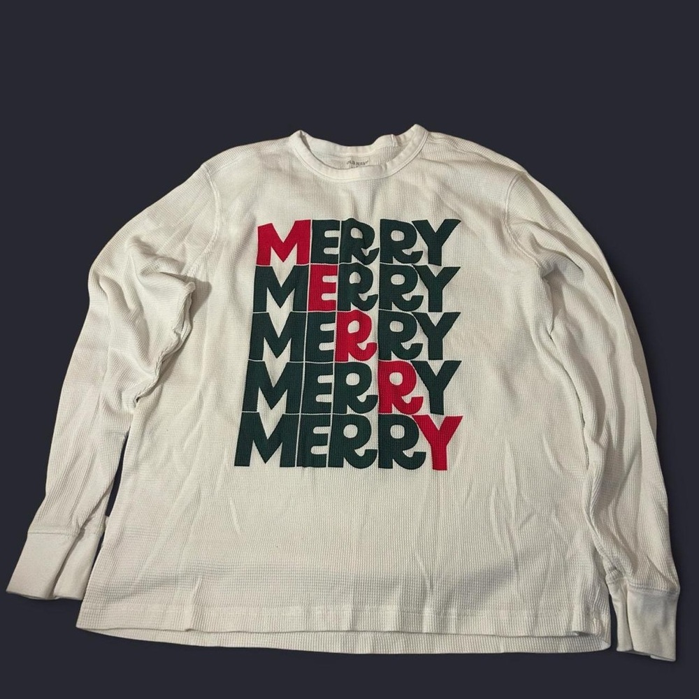 Old Navy Waffle Knit Long Sleeve Shirt